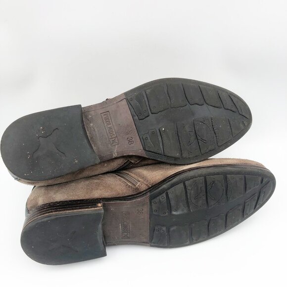 PIKOLINOS Ordino Brown Tan Suede Ankle Boots Womens 8 - Picture 11 of 11